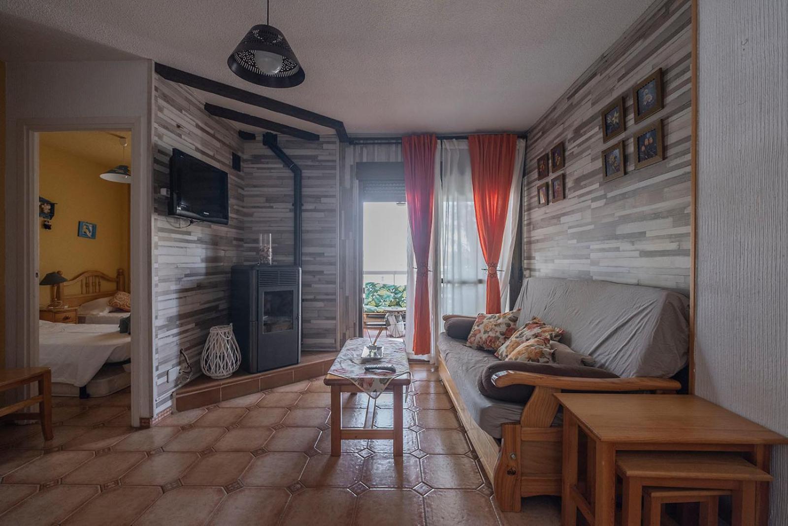 Apt Romantico Con Chimenea Con Fibra Optica Y Terraza ซาน มาร์่ติน เด วาลเดเกลเซียส ภายนอก รูปภาพ