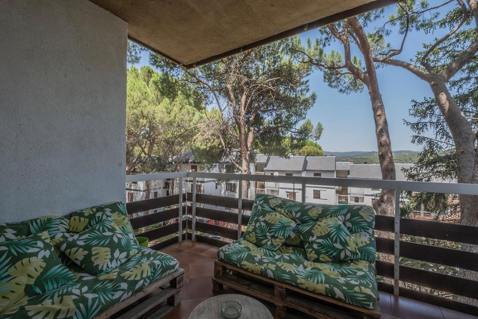 Apt Romantico Con Chimenea Con Fibra Optica Y Terraza ซาน มาร์่ติน เด วาลเดเกลเซียส ภายนอก รูปภาพ